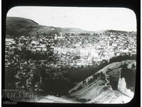 Fotografie pe sticlă Veliko Tarnovo în jurul anului 1900