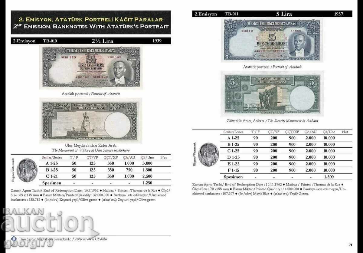 Catalog of coins and banknotes of the Republic of Turkey and the Ottoman Empire - 5 Catalog of coins and banknotes of the Republic of Turkey and the Ottoman Empire - 5