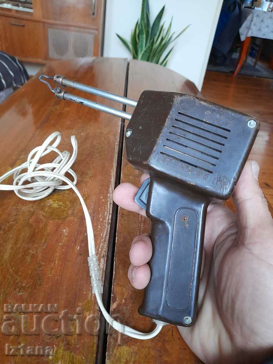 Old induction soldering iron with price 43.00 BGN | € 21.99 Old induction soldering iron with price 43.00 BGN | € 21.99