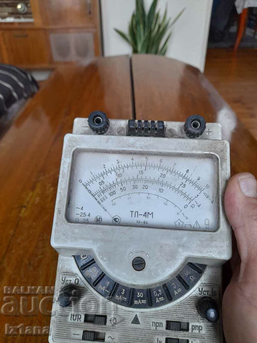 Old multimeter TL-4M with price 60.00 BGN | € 30.68 Old multimeter TL-4M with price 60.00 BGN | € 30.68