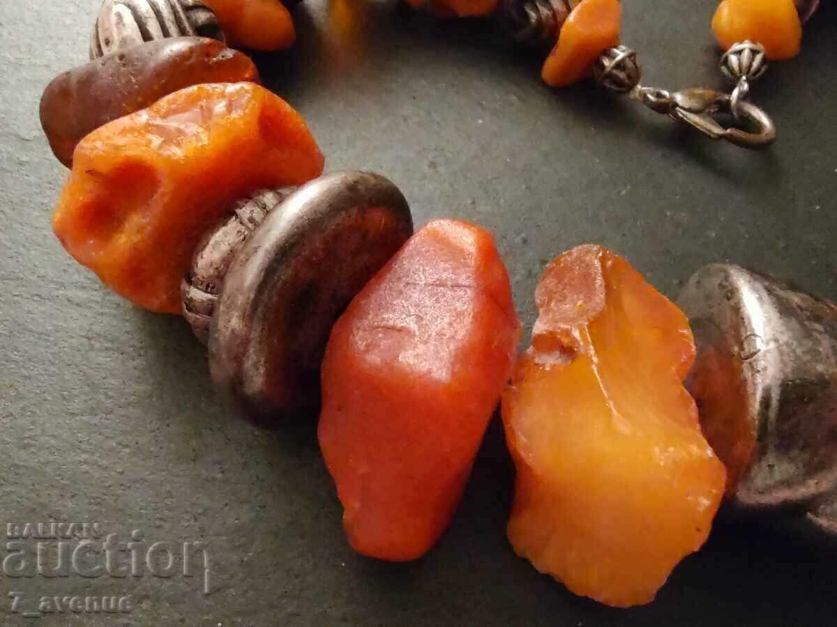 Z Necklace, pendant, old jewelry, Amber, 140 grams 20.11.24 - 7 Z Necklace, pendant, old jewelry, Amber, 140 grams 20.11.24 - 7