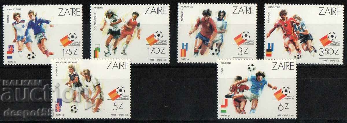 1982. Zair. Cupa Mondială de fotbal - Spania.