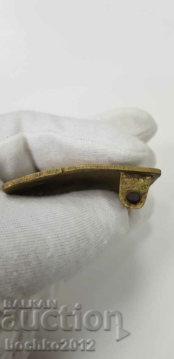 Rare military Bulgarian royal buckle with coat of arms - 5 Rare military Bulgarian royal buckle with coat of arms - 5