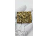 Very rare Bulgarian royal buckle 1920 - 1943.