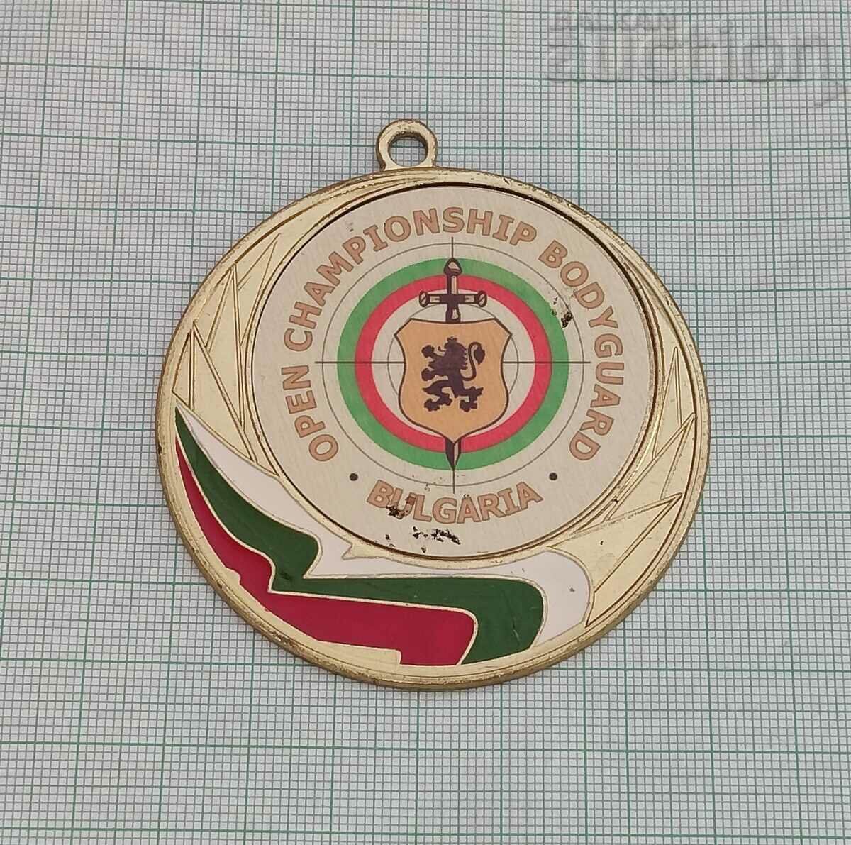 BODYGUARD FEDERATION/CHAMPIONSHIP MEDAL