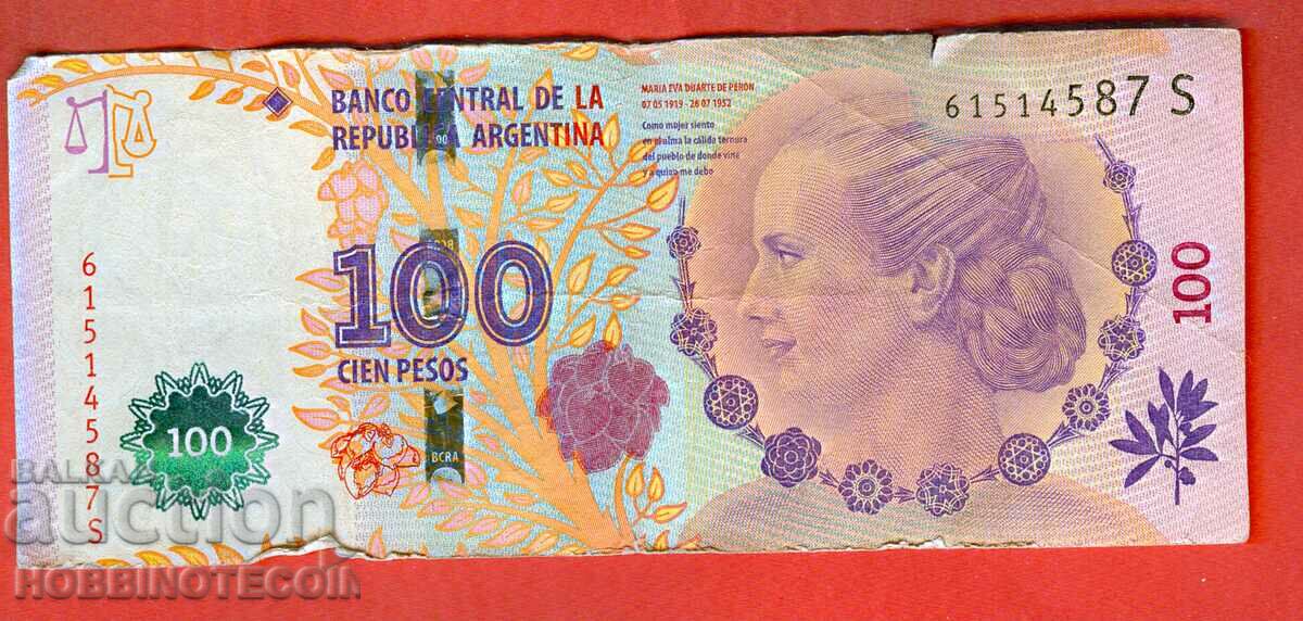 ARGENTINA ARGENTINA 100 Peso emisiune 2015 EVA PERON S