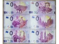 LOT - Souvenirs - 0 euro - banknotes/cheques