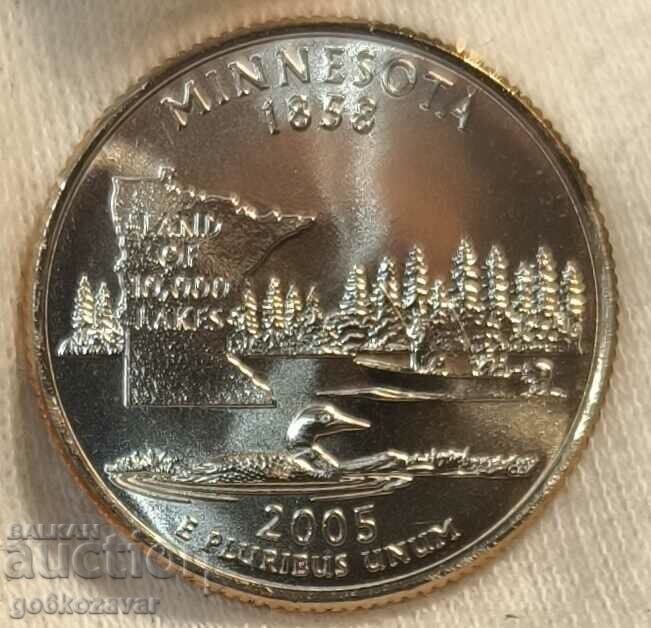 SUA - America 25 de cenți 2005 Jubilee UNC