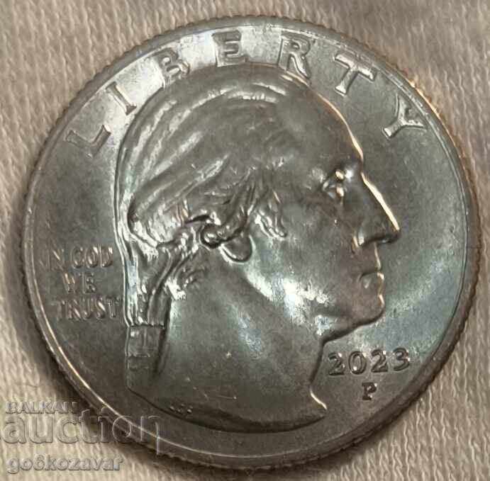 USA - America 25 cents 2023 Jubilee UNC with price 1.70 BGN | € 0.87 USA - America 25 cents 2023 Jubilee UNC with price 1.70 BGN | € 0.87