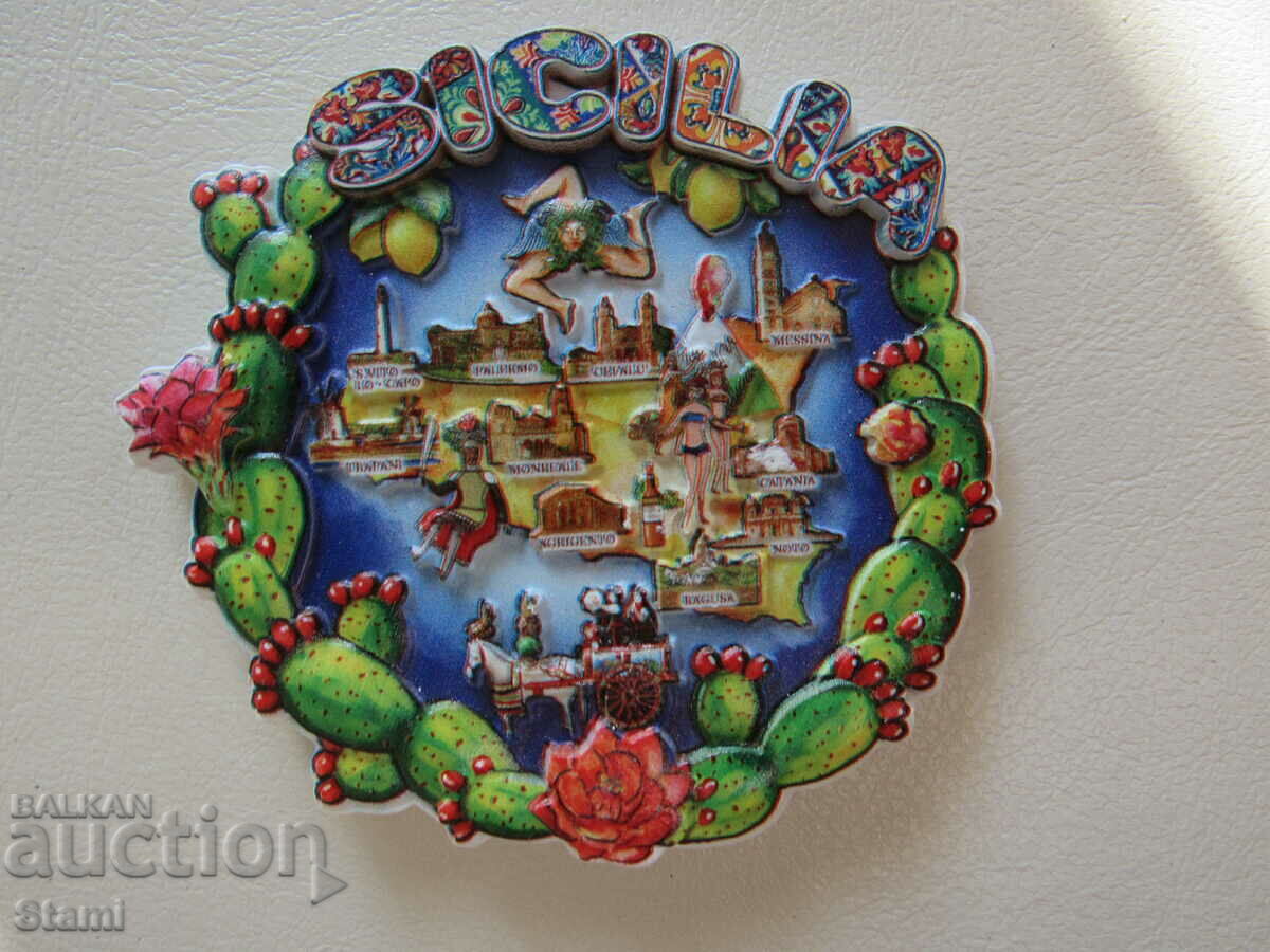 Magnet from Sicily, Italy-1