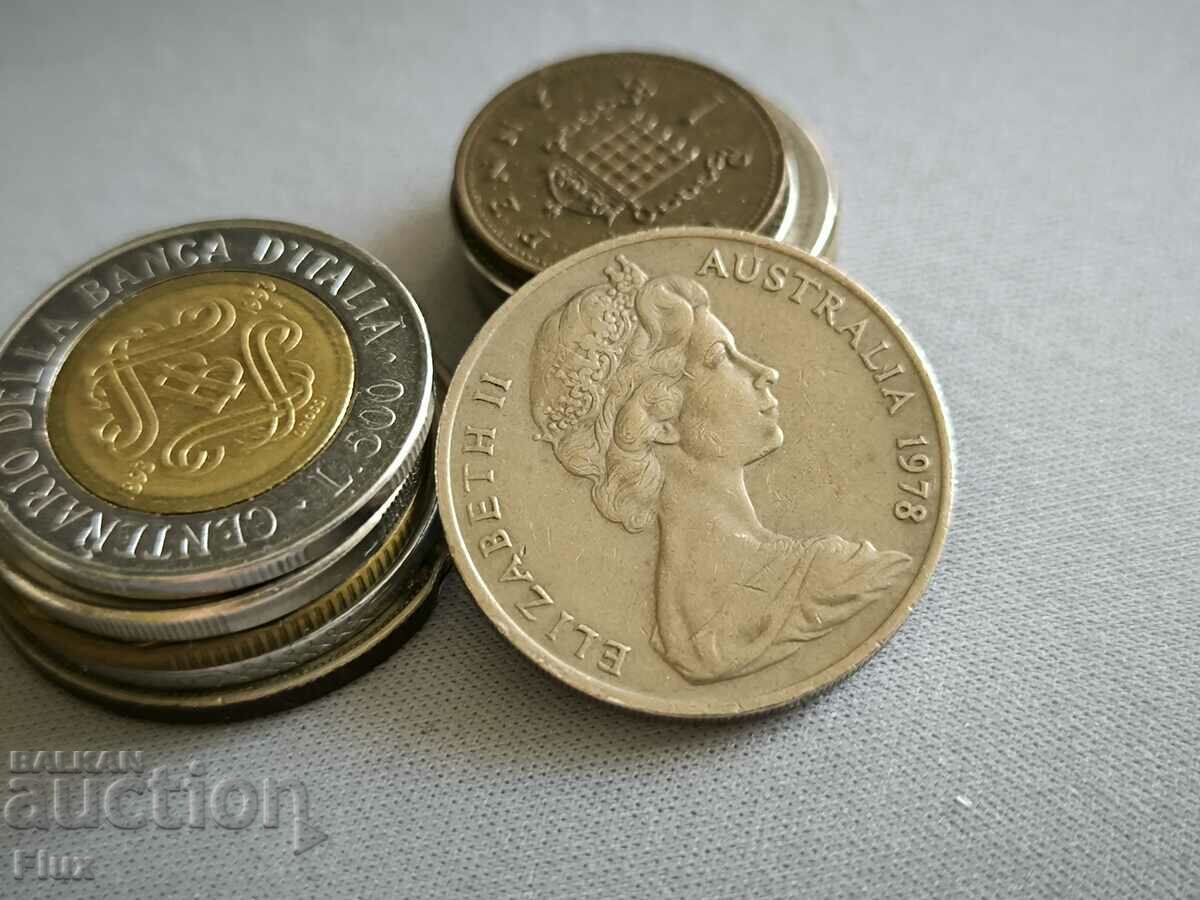 Монета - Австралия - 20 цента | 1978г. с цена 2.95 лв. | € 1.51 Монета - Австралия - 20 цента | 1978г. с цена 2.95 лв. | € 1.51