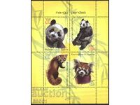 Clean block Fauna Mechki Panda 2010 from Bulgaria