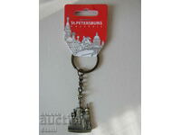 Metal key ring from Saint Petersburg, Russia