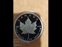 Maple Leaf, 1989, silver, Canada