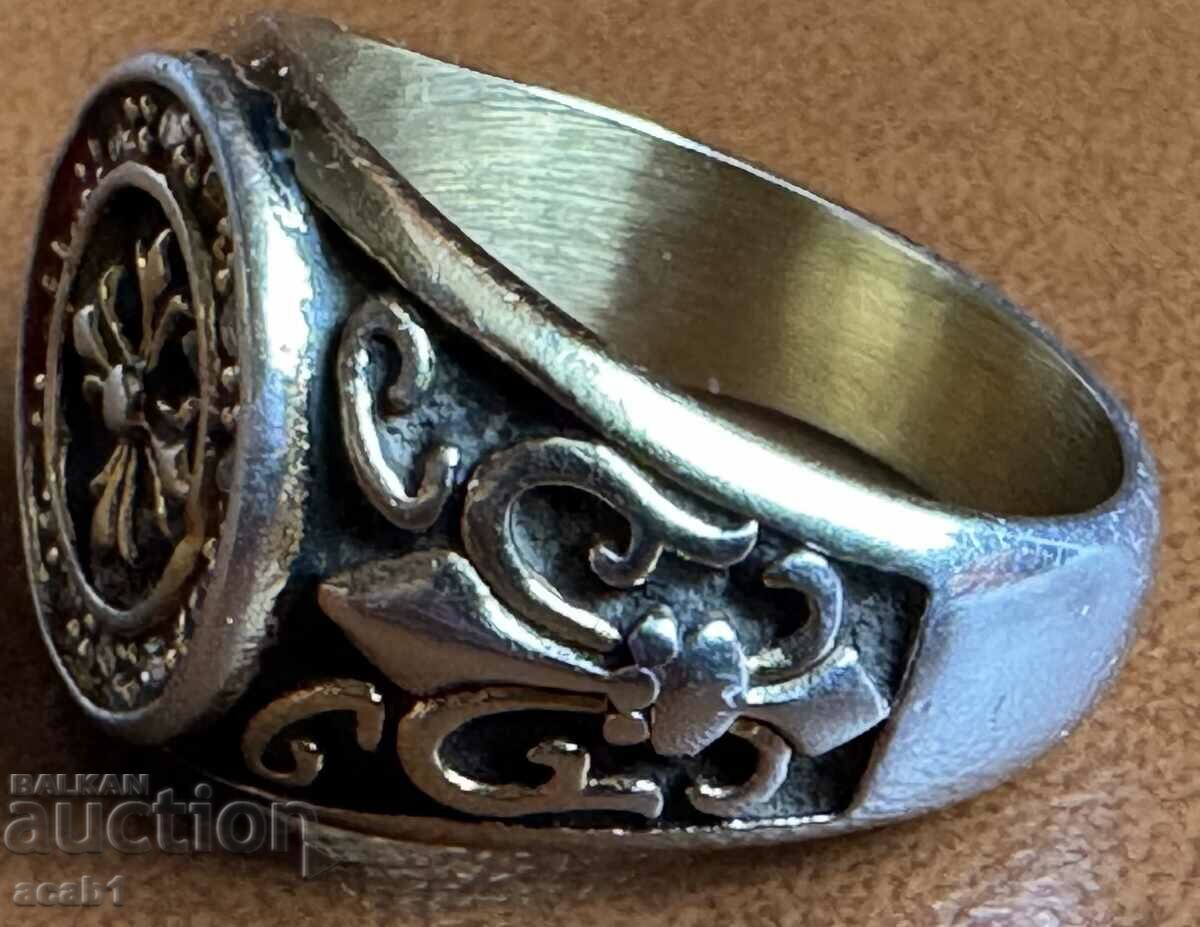 Доставка на Два Мъжки пръстена “Капитан”и”Кръста” Доставка на Два Мъжки пръстена “Капитан”и”Кръста”