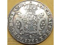 Austria 1/2 Thaler 1752 Maria Theresa silver - rare