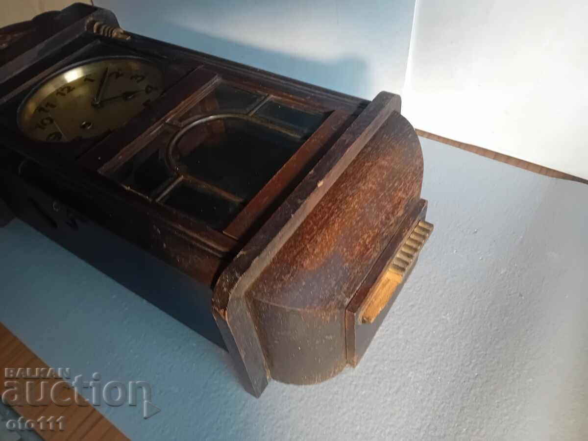 OLD WALL CLOCK - JUNGHANS - 5 OLD WALL CLOCK - JUNGHANS - 5