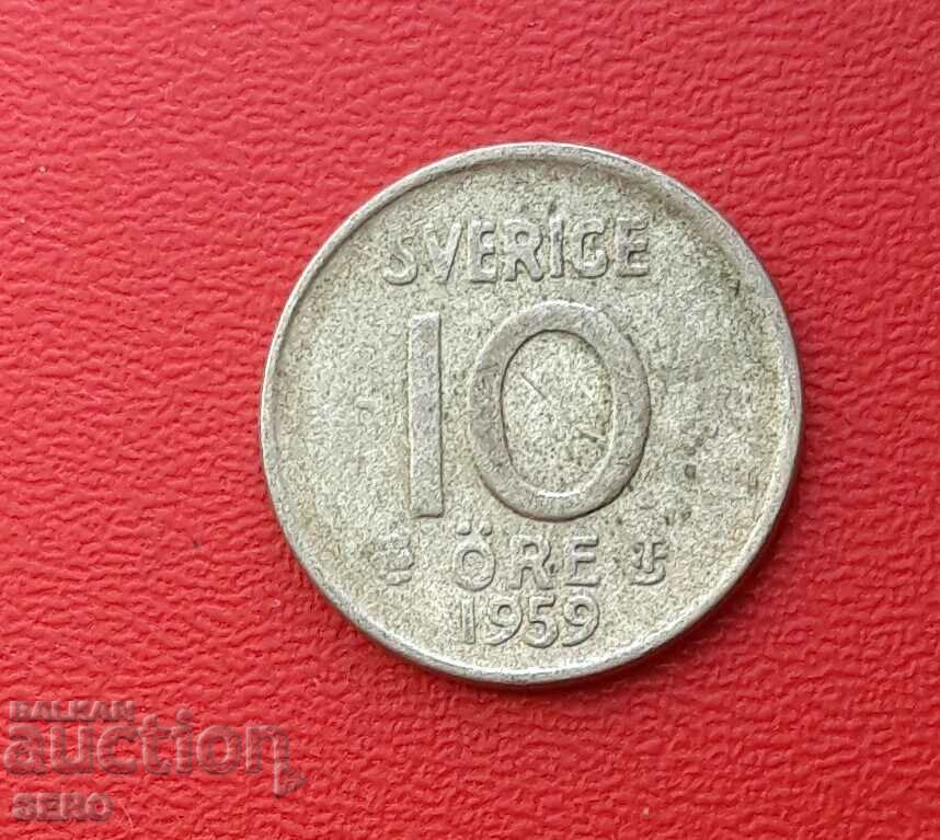 Sweden-10 Jore 1959-silver