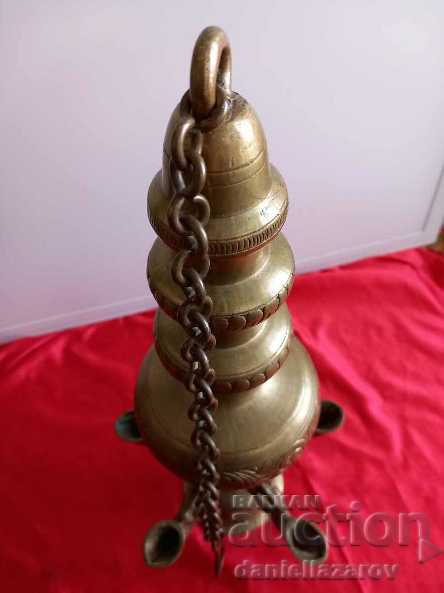 Delivery of Rare Old Buddhist Temple Oil Lamp Delivery of Rare Old Buddhist Temple Oil Lamp