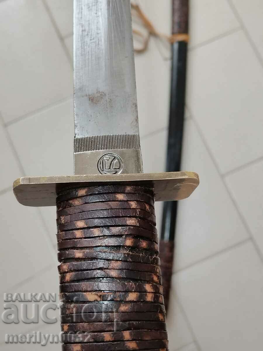 Katana samurai sword handmade 100 cm with kanya - 5 Katana samurai sword handmade 100 cm with kanya - 5