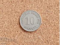 Germania 10 Pfennig 1911