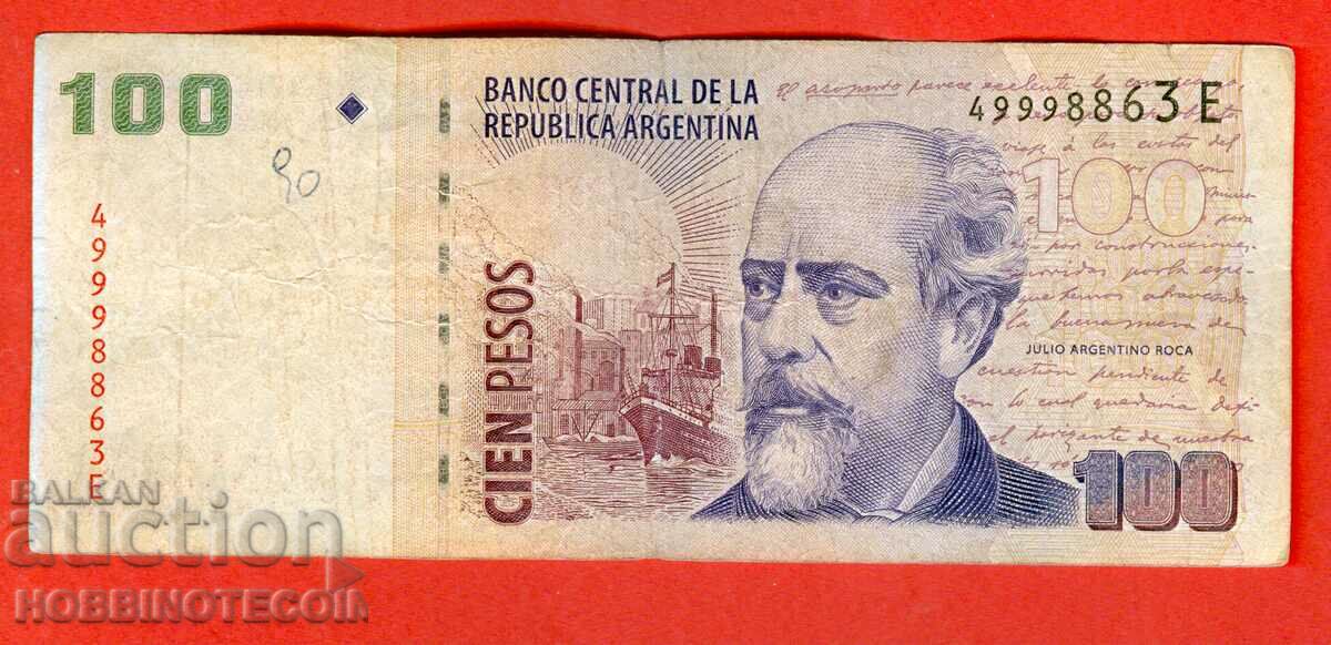 ARGENTINA ARGENTINA 100 Peso issue - issue 199* series E