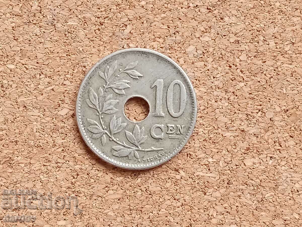 Βέλγιο 10 εκατοστά 1920