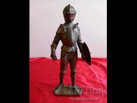 Old Bronze Statuette KNIGHT