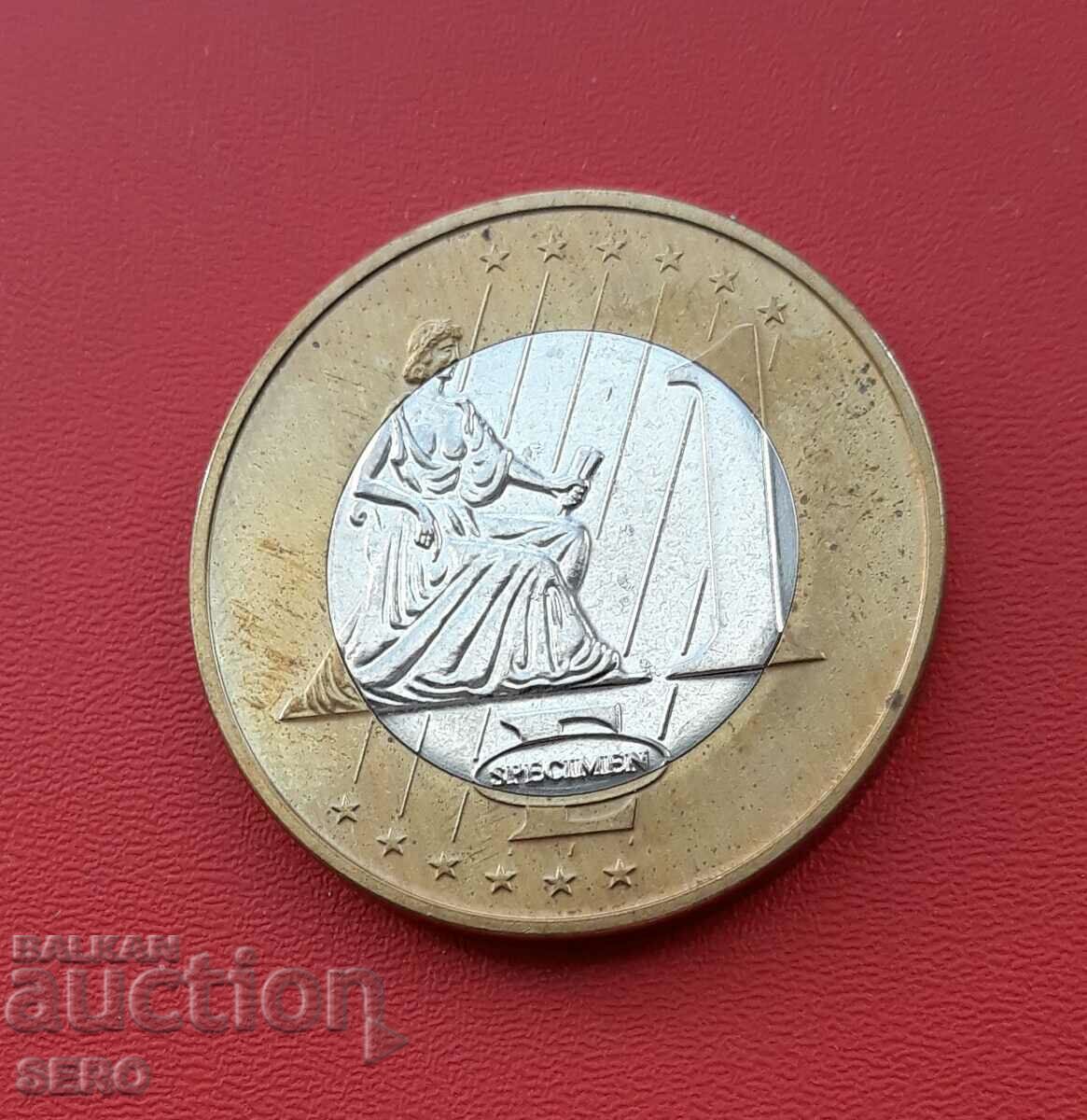 Luxemburg-1 euro 1998-proces