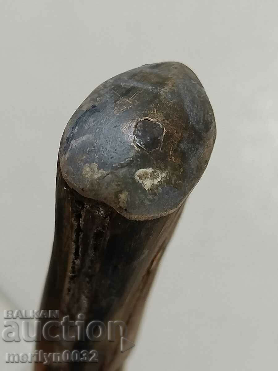 Buinovski knife charred buffalo horn 24cm without kaniya karakulak - 5 Buinovski knife charred buffalo horn 24cm without kaniya karakulak - 5