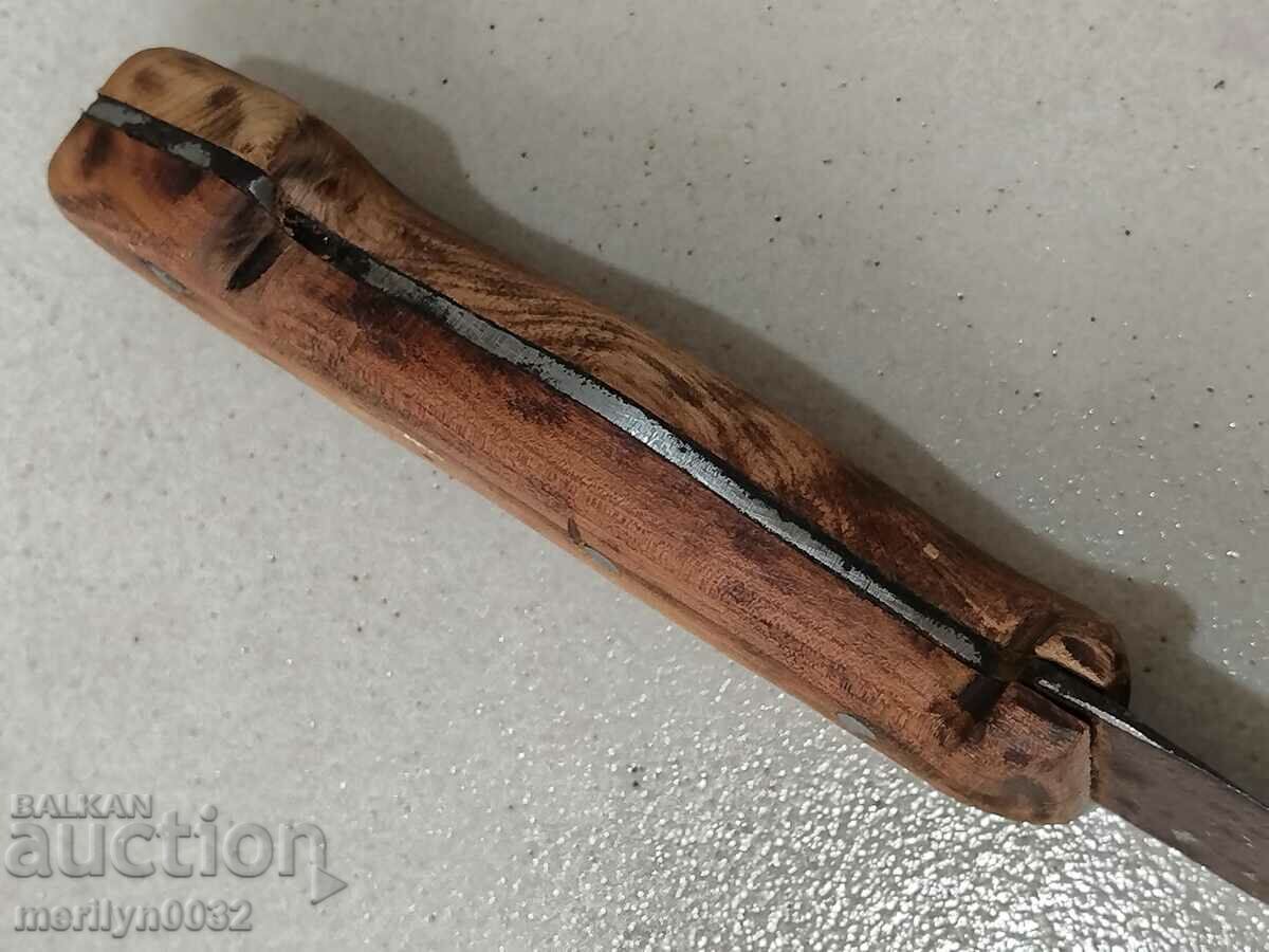 Old knife 31 cm without handle - 6