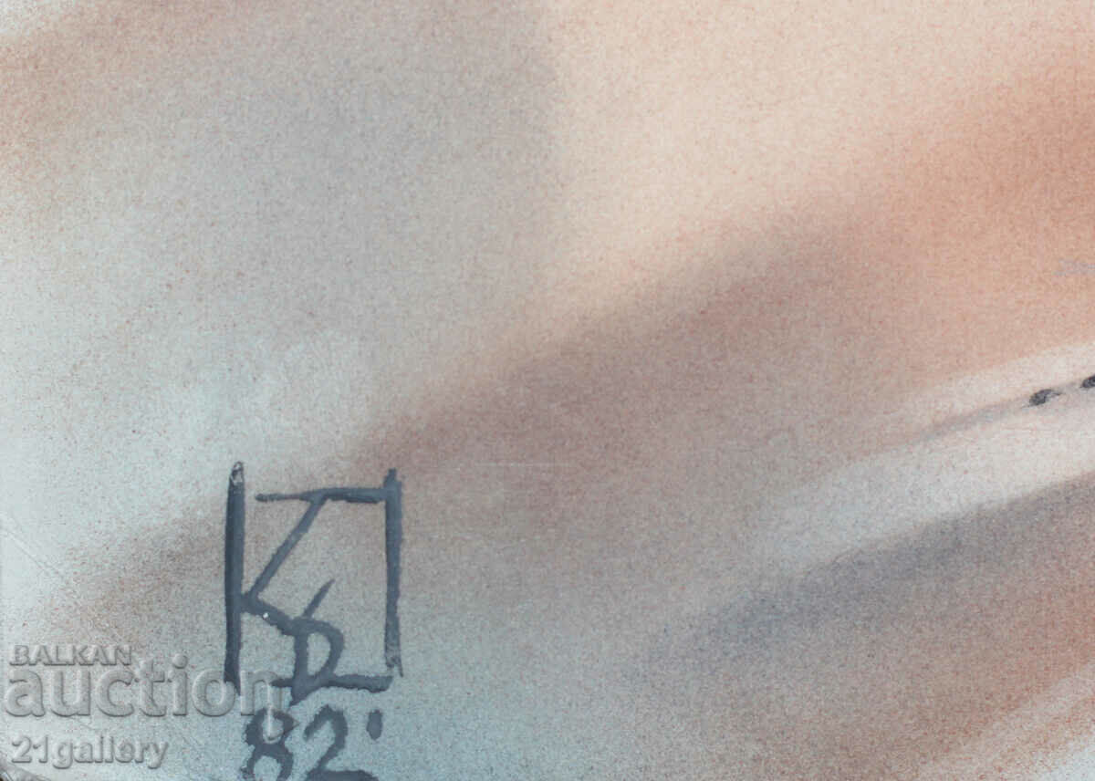 Ludmil Dimitrov Project for a poster 1982 - 6