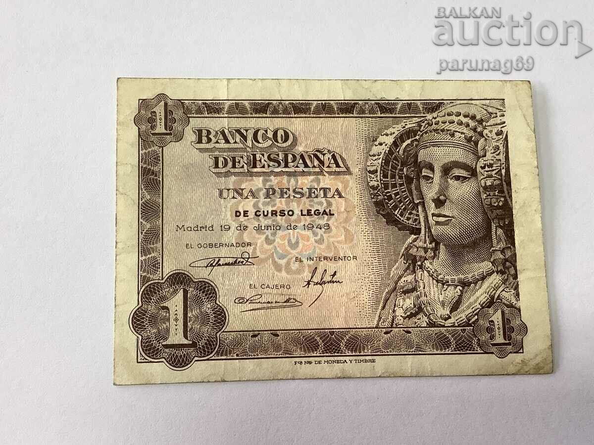 Spain 1 peseta 1949