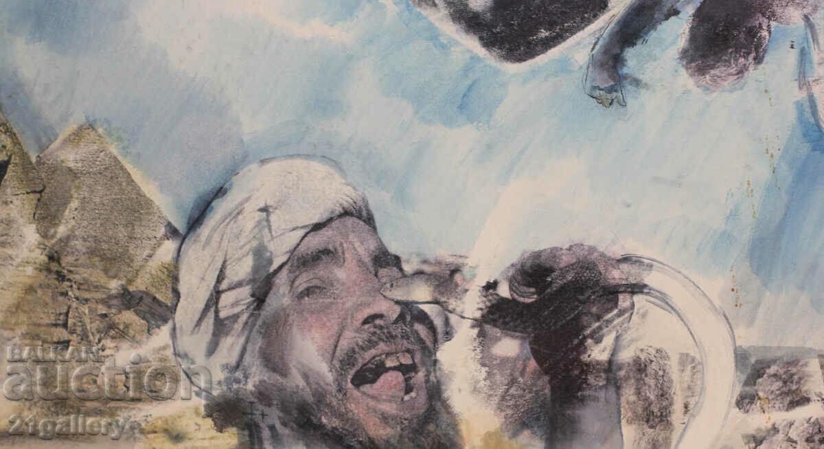 Delivery of Kalin Nikolov (1956-) "The Fall of Icarus" Delivery of Kalin Nikolov (1956-) "The Fall of Icarus"