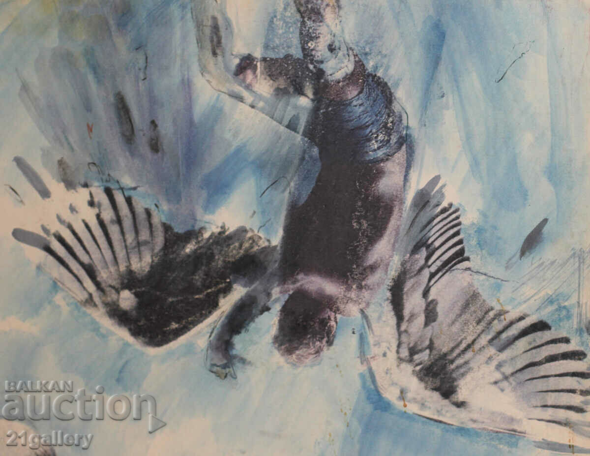 Kalin Nikolov (1956-) "The Fall of Icarus" - 6 Kalin Nikolov (1956-) "The Fall of Icarus" - 6