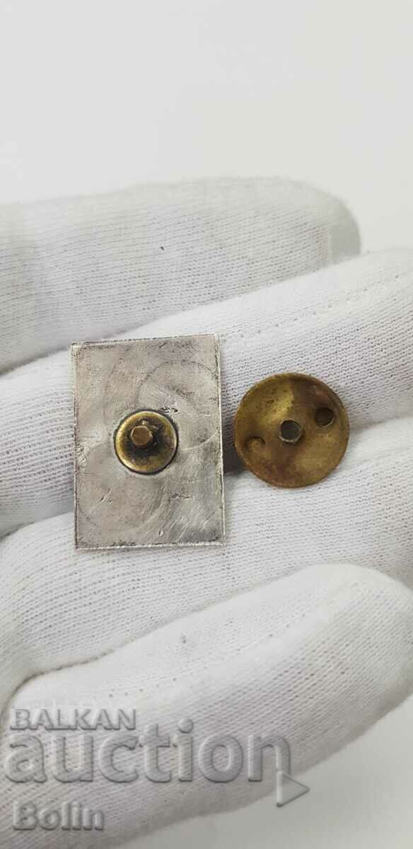 Bulgarian royal badge, badge Mountaineering, Tourism 1930-1940 - 5 Bulgarian royal badge, badge Mountaineering, Tourism 1930-1940 - 5