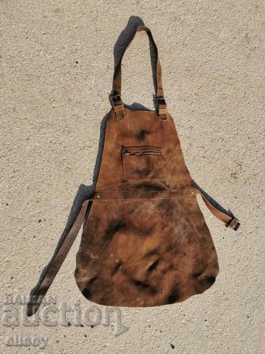 German genuine leather craft apron from Germany