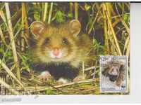 Carte poștală FDC Rozătoare Hamster