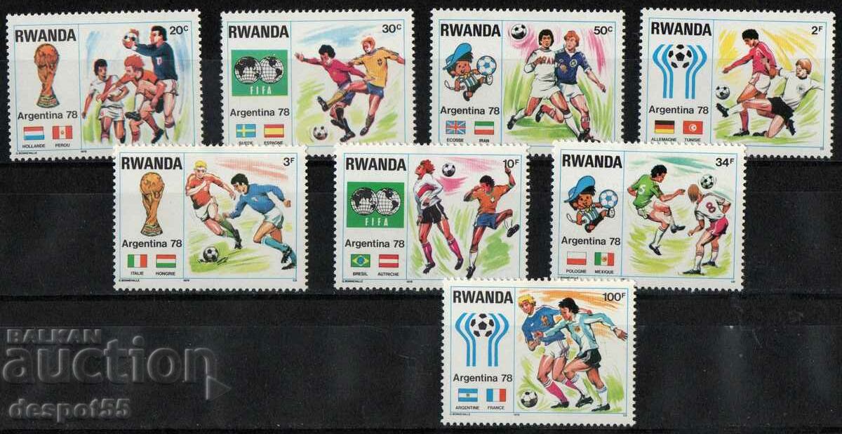 1978. Rwanda. Cupa Mondială de fotbal - Argentina.