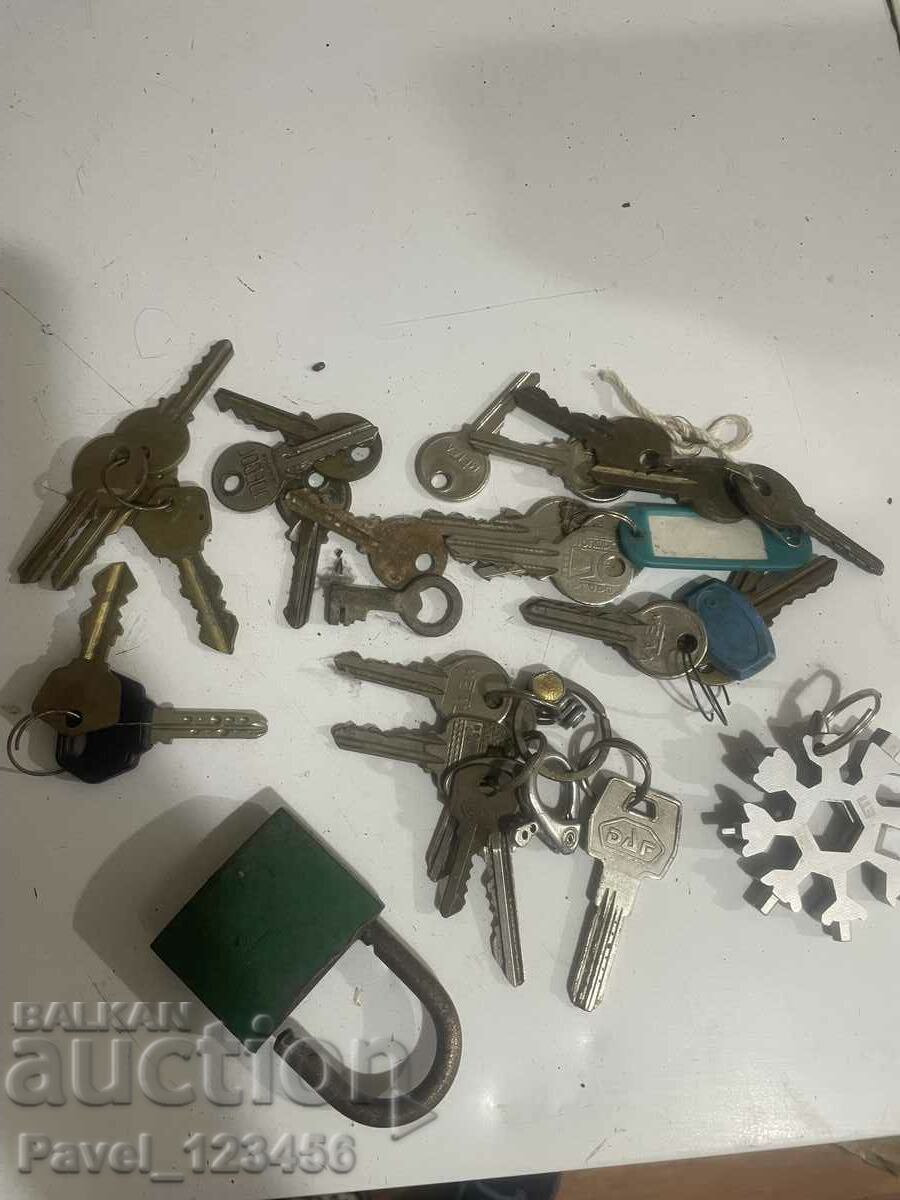 Old keys etc. - 7 Old keys etc. - 7