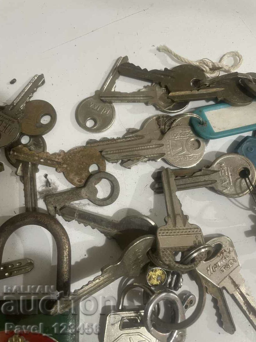 Old keys etc.