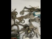 Old keys etc.