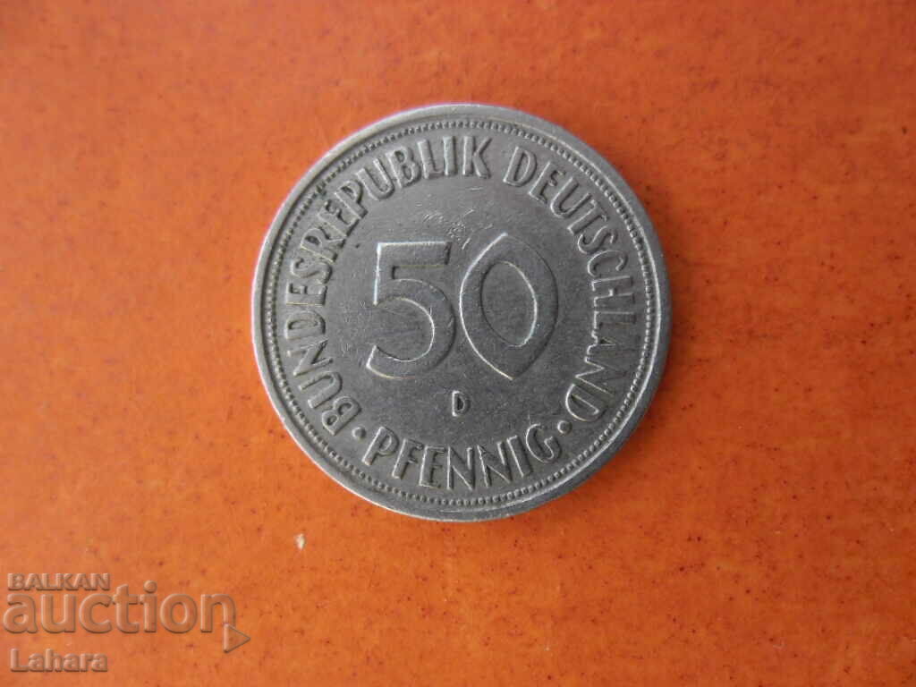 50 pfennig 1950 Germania