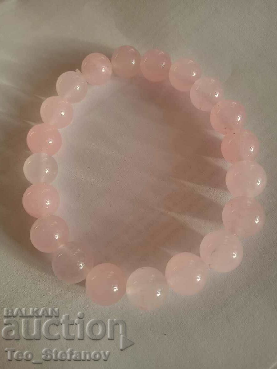 Rose quartz bracelet