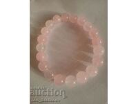 Rose quartz bracelet