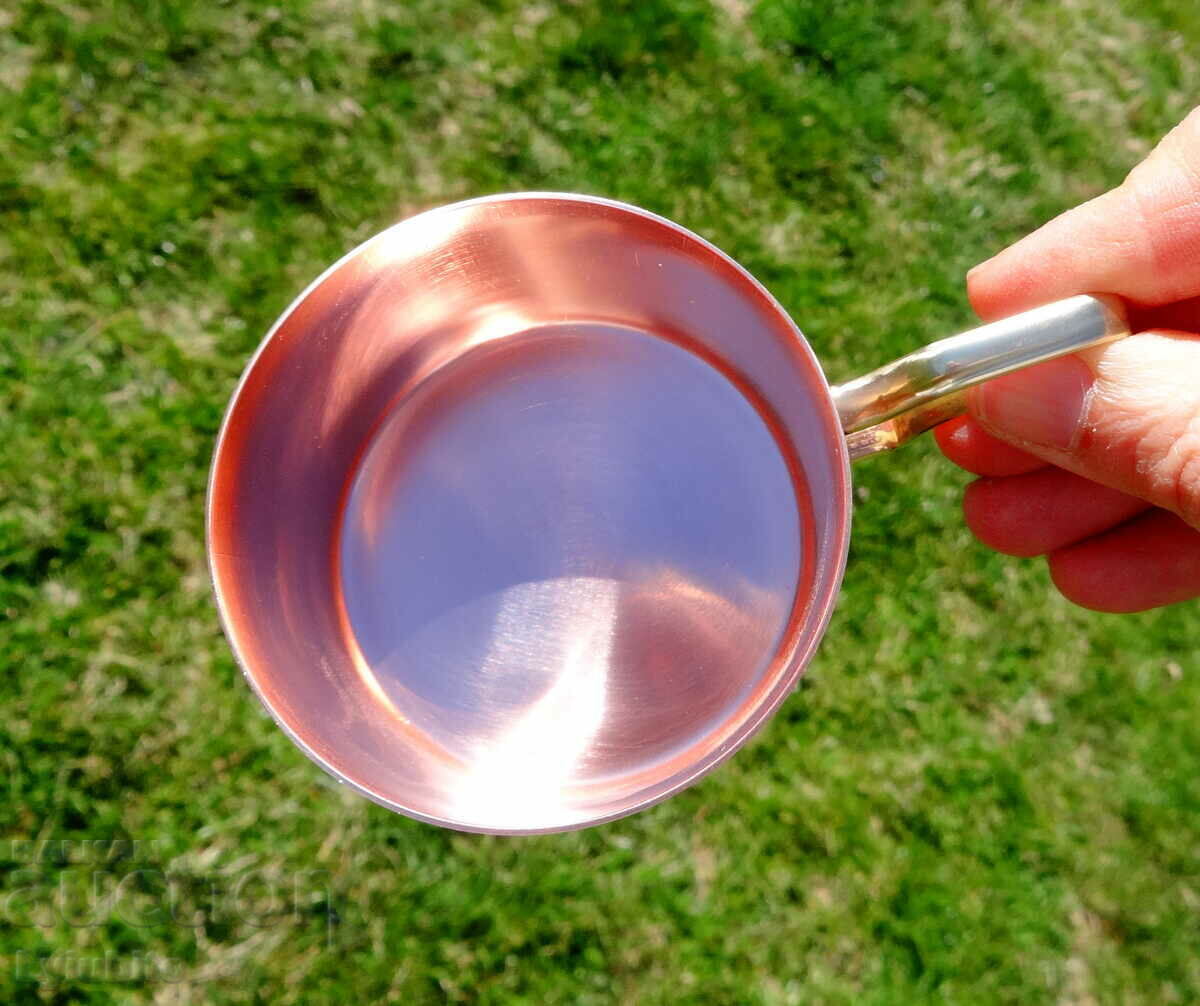 German copper cup, thermal glass. - 6 German copper cup, thermal glass. - 6