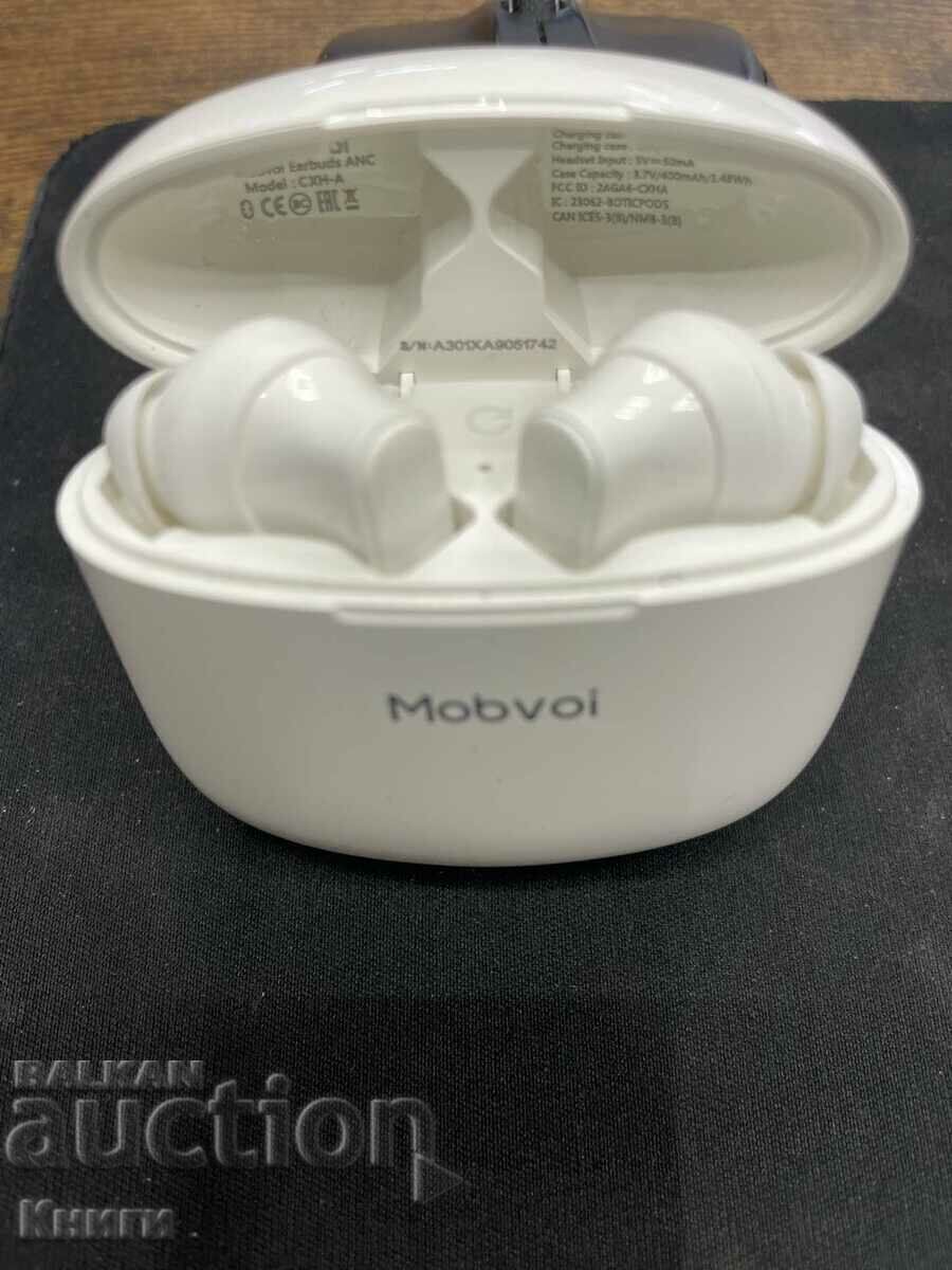 Δημοπρασία Ακουστικά Bluetooth Mobvoi ANC, Λευκό Δημοπρασία Ακουστικά Bluetooth Mobvoi ANC, Λευκό