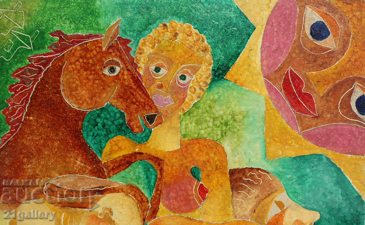 Marina Angelova Figurative composition oil paints - 6 Marina Angelova Figurative composition oil paints - 6