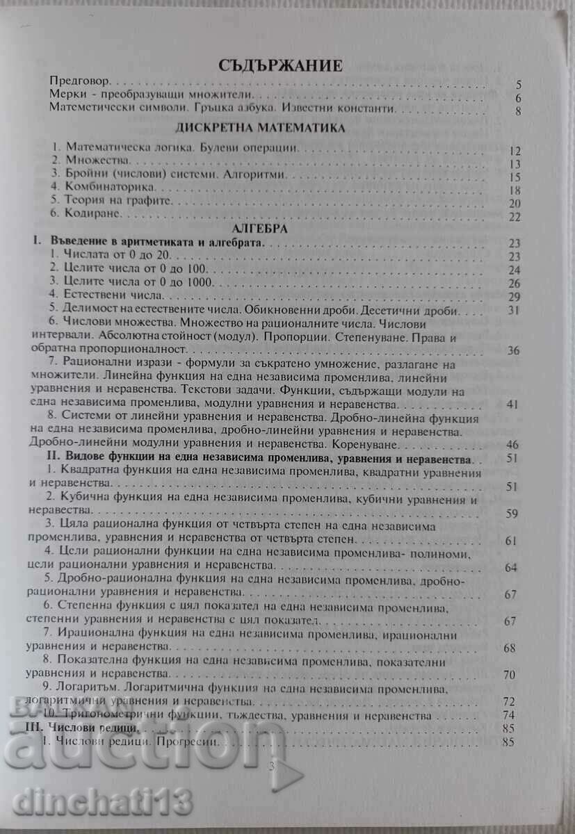 Auction Mathematical reference book: Boryana Milkoeva Auction Mathematical reference book: Boryana Milkoeva