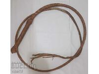 A LEATHER WHIP